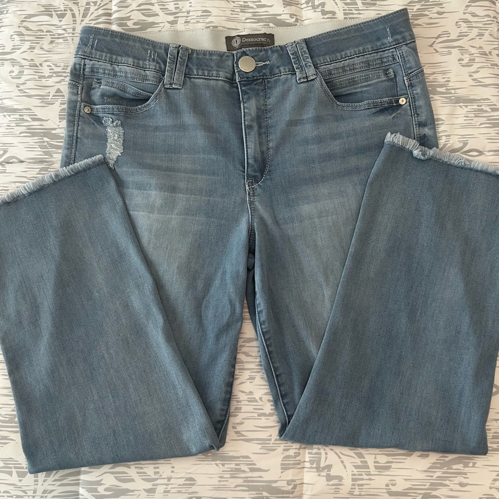 Democracy AB Technology Straight Leg Jeans